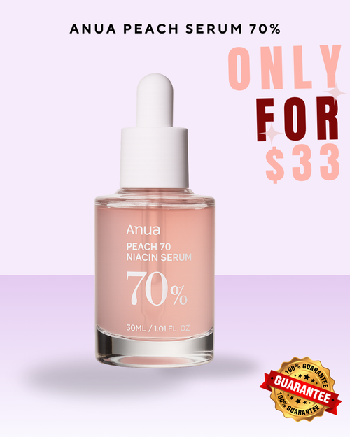 Anua Peach 70 Niacin Serum — 70% Glow Boost